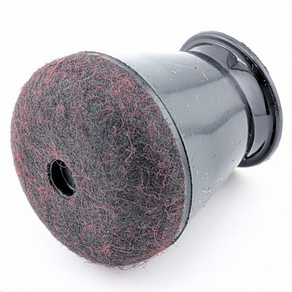 16 Pcs Chair Leg Floor Protectors Black Silicone Chair Leg Feet Covers Caps for 15-20mm Legs