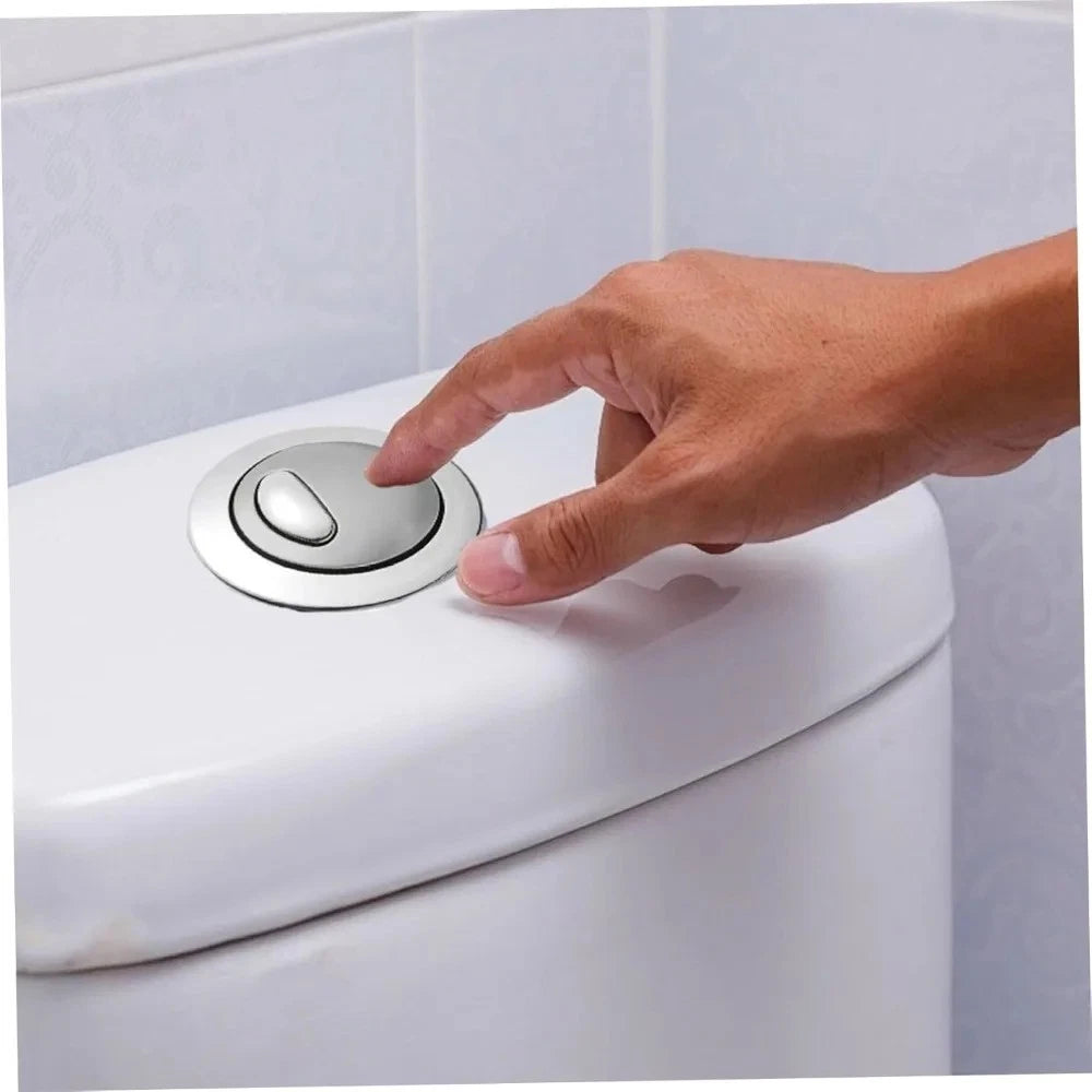 Round Head Dual Flush Toilet Push Button fits Siamp Optima49 for 39-42mm Hole