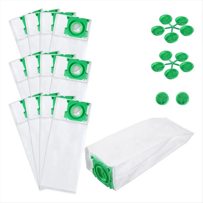 12 Pack Cylinder Vacuum Cleaner Bags for Sebo K1 K3 Series, Large Dust Capacity