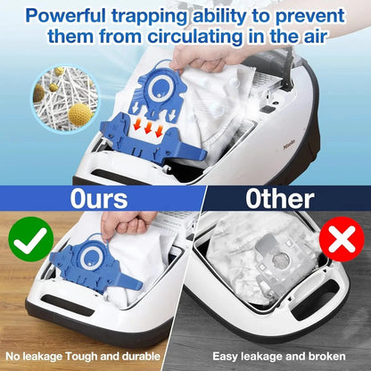 24 Pack C3 Vacuum Hoover Bags for Miele GN, Fits C1 C3 S2 S5 S8 Series 9917710