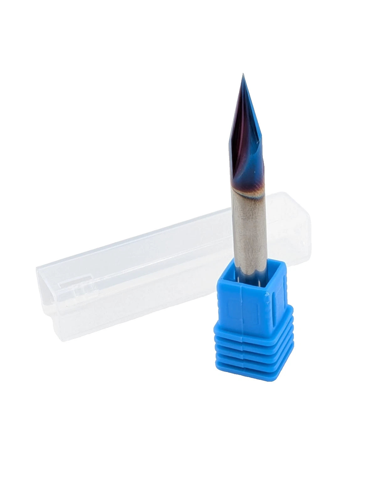 30° VGroove 4 Flute Router Bit 1/4" Shank TiAlN-Coated Carbide for CNC Engraving