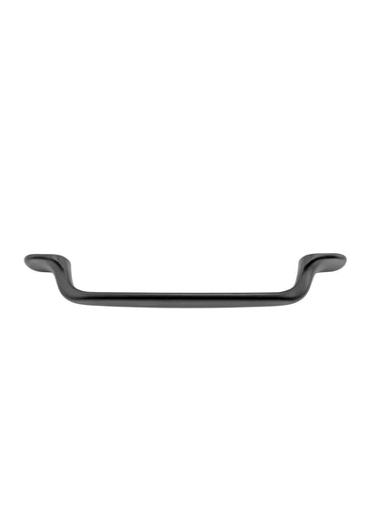 Matte Black Kitchen Cabinet Drawer Pull Handles 128mm Hole Centres & Bolts