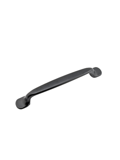 Matte Black Kitchen Cabinet Drawer Pull Handles 128mm Hole Centres & Bolts