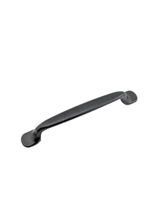 Matte Black Kitchen Cabinet Drawer Pull Handles 128mm Hole Centres & Bolts