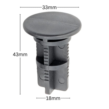 2pcs Wheelie Bin Lid Hinge Pins 43x18mm for Otto/ESE (New Type) 240 Litre Bins