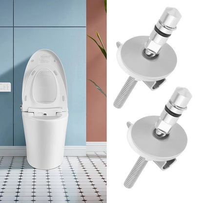 2x Toilet Seat Fixing Hinge Lid Brackets for HARO & LUVETT Stainless M6 x 71.5mm