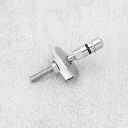 2x Toilet Seat Fixing Hinge Lid Brackets for HARO & LUVETT Stainless M6 x 71.5mm