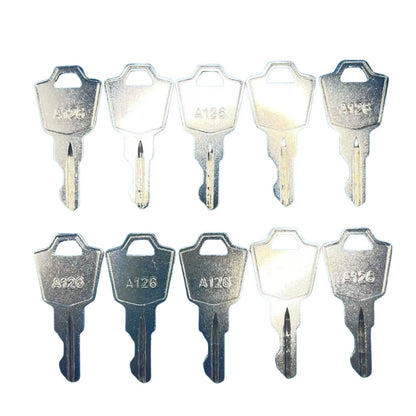10pcs A126 Replacement Keys for APEM, KAC, ELEDIS Switch, JD Start Key