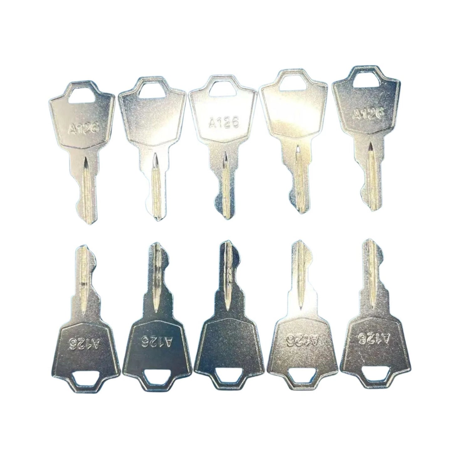 10pcs A126 Replacement Keys for APEM, KAC, ELEDIS Switch, JD Start Key