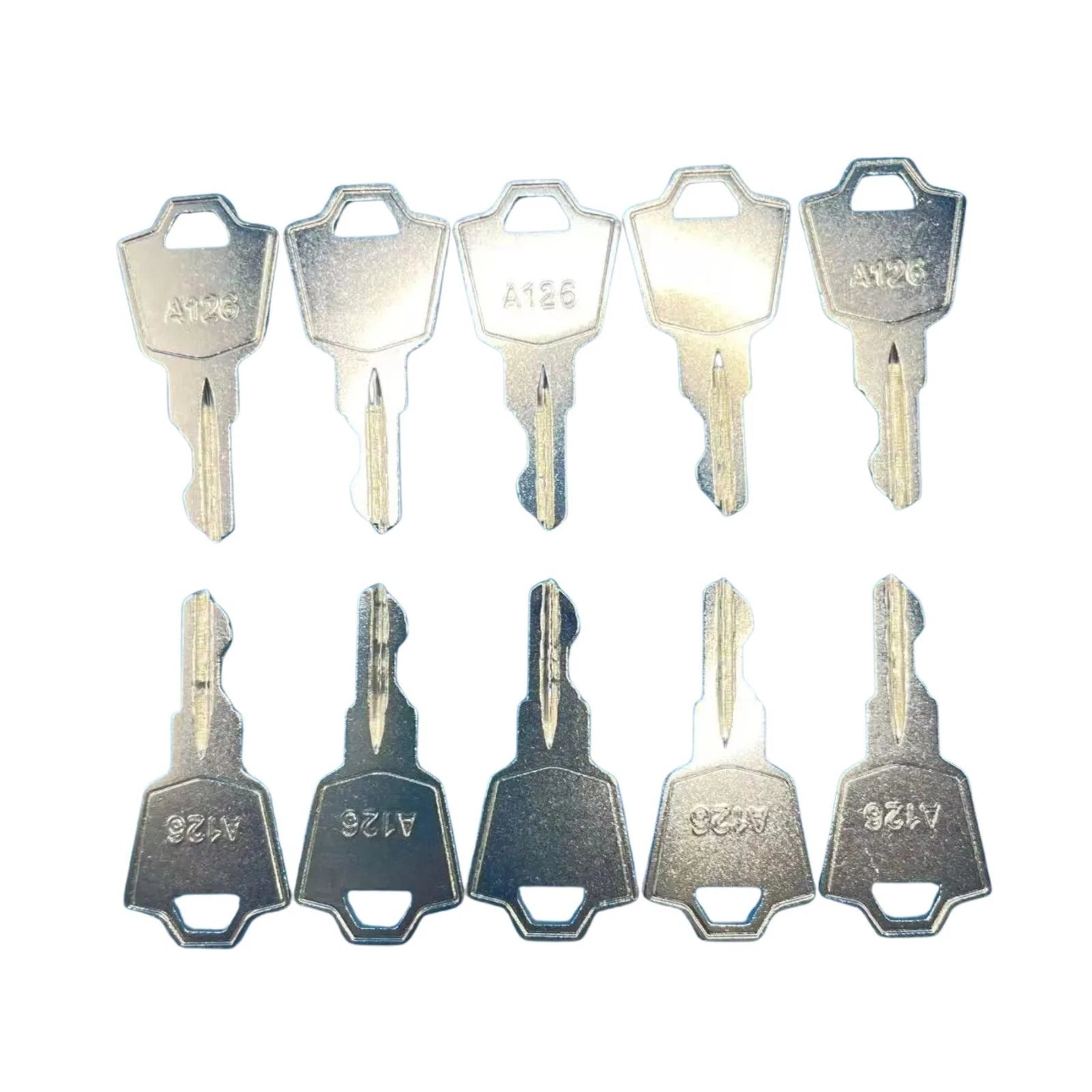 10pcs A126 Replacement Keys for APEM, KAC, ELEDIS Switch, JD Start Key