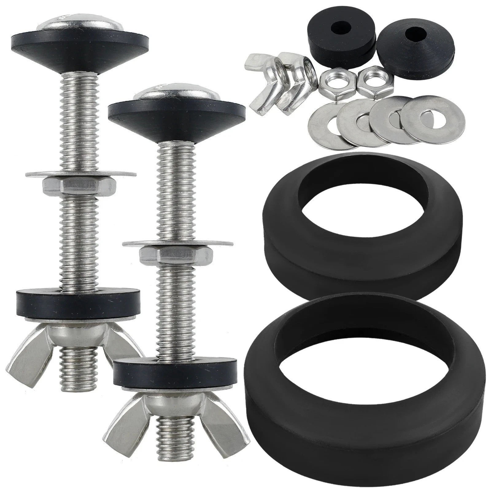 Toilet Tank to Bowl Gaskets, Washers, Bolts & Seals for 2" & 3" Cistern Coupling