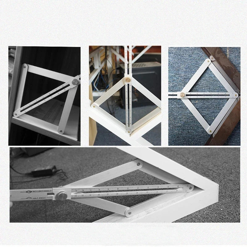 Angle Finder Square Protractor for Floor Ceiling Corner Measuring Tile Wood Tool