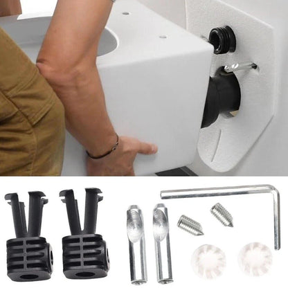 Wall Hung Mounted Toilet Fixing Anchor Bolt Kit 38.8 x 75.5m for Geberit & Grohe
