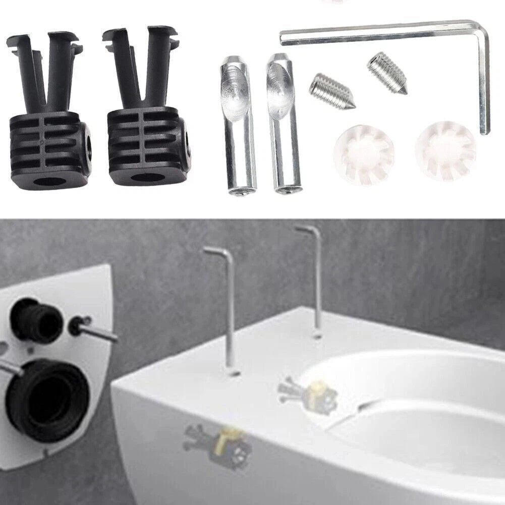 Wall Hung Mounted Toilet Fixing Anchor Bolt Kit 38.8 x 75.5m for Geberit & Grohe