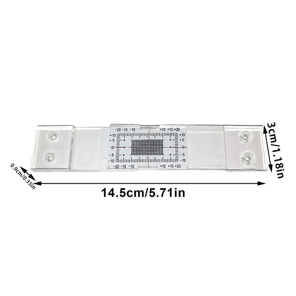3 Pack of Tell Tale Wall Crack Monitor Devices Movement Measure Observation Tools