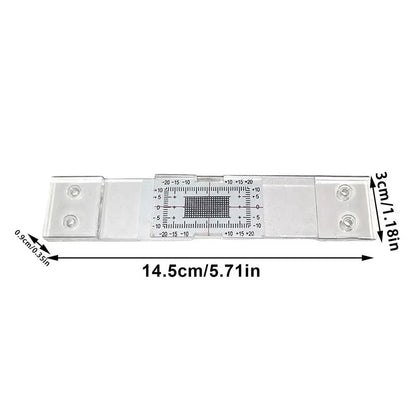 3 Pack of Tell Tale Wall Crack Monitor Devices Movement Measure Observation Tools