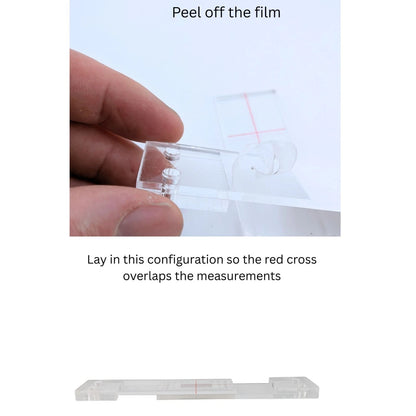 3 Pack of Tell Tale Wall Crack Monitor Devices Movement Measure Observation Tools