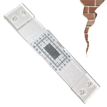 3 Pack of Tell Tale Wall Crack Monitor Devices Movement Measure Observation Tools