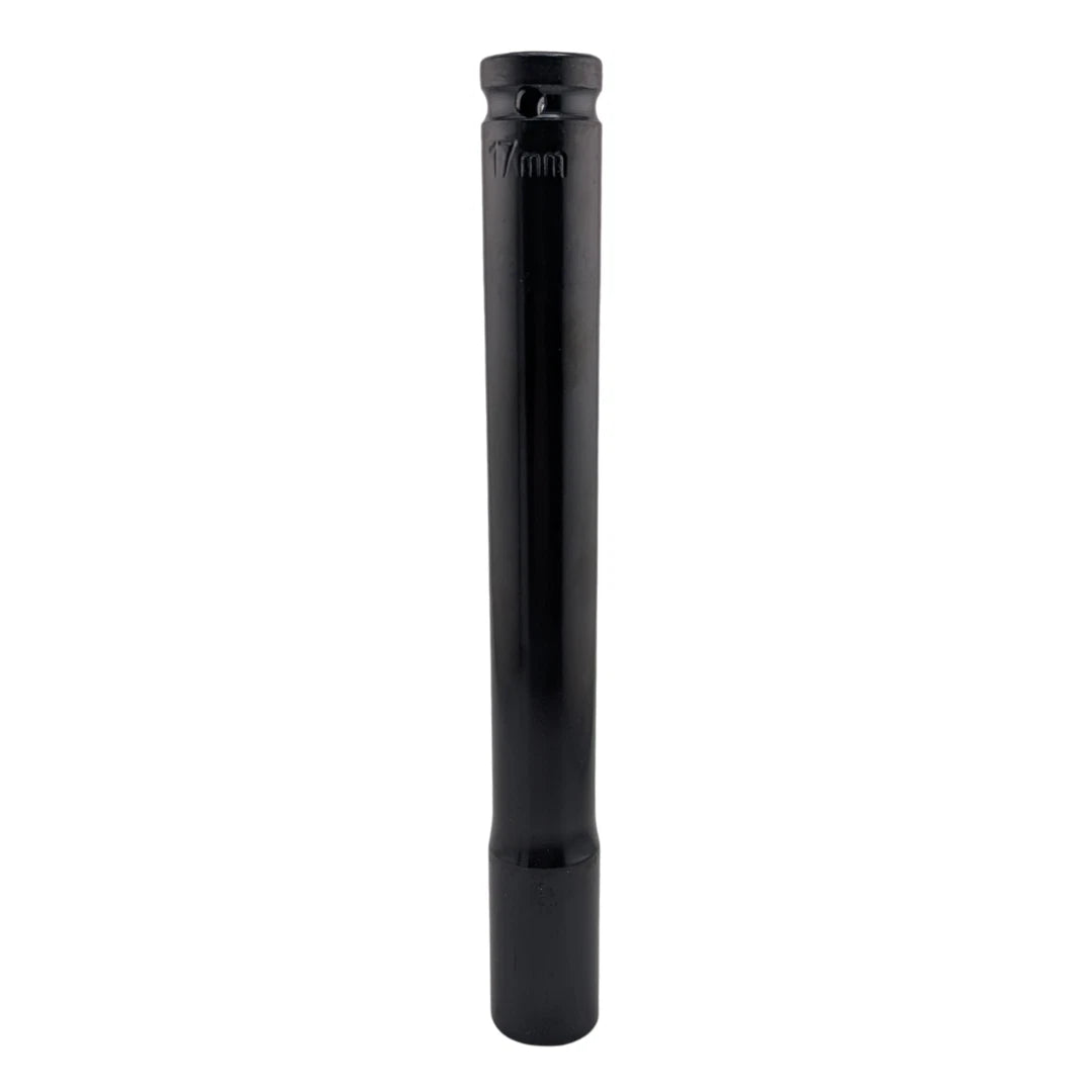 Deep 20cm Long Impact Socket with 1/2" Drive CR-V Steel 17mm
