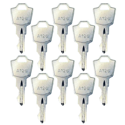 10pcs A126 Replacement Keys for APEM, KAC, ELEDIS Switch, JD Start Key