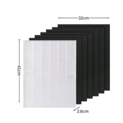 1x H13 HEPA Filter A & 6x Carbon Filters for Winix ZERO P300 Air Purifier 115115