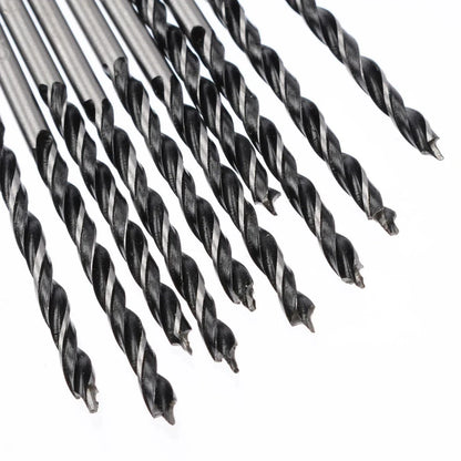 10pcs - 3mm Brad Point Auger Wood Drill Bits Set Woodworking Lip & Spur Bits