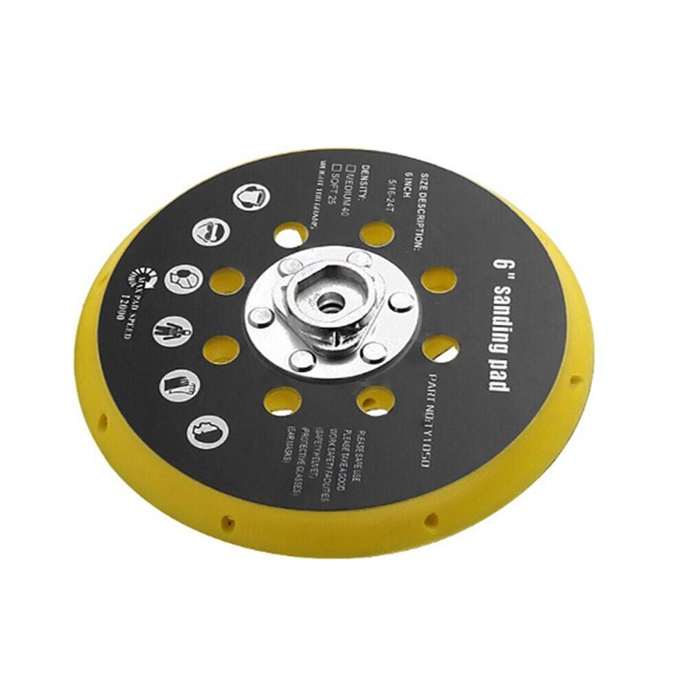 6" / 150mm 17 Hole Sander Polisher Backing Pad for RO1 ES150 ET2 BO6030 BO6040