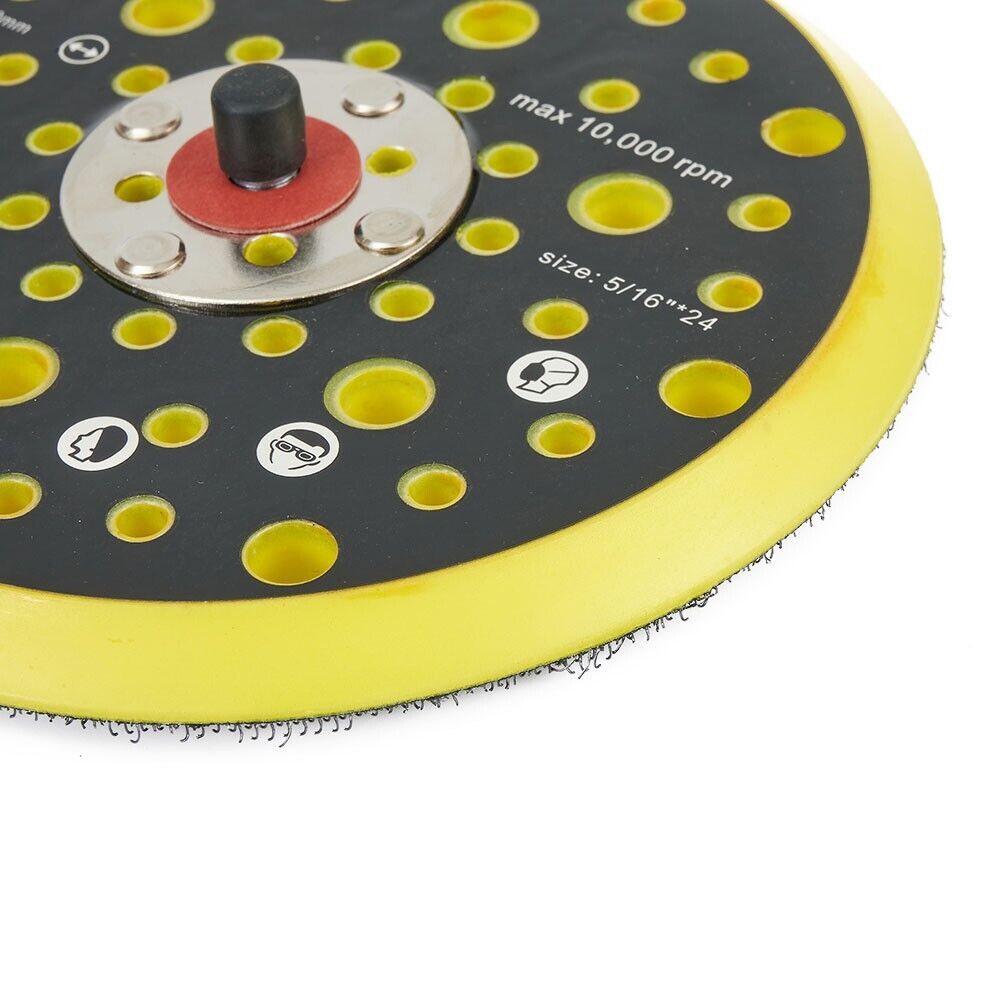 6" 150mm Replacement Polish Sanding Backing Pad 54 Holes for Mirka CEROS DEROS