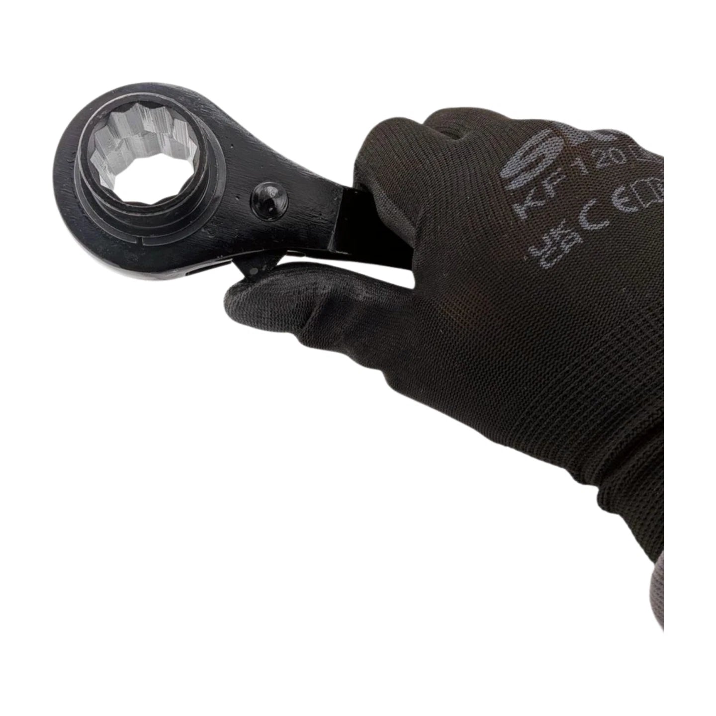 24 x 30mm Hexagon Scaffold Podger Ratchet Spanner Ratcheting Socket Wrench Tool