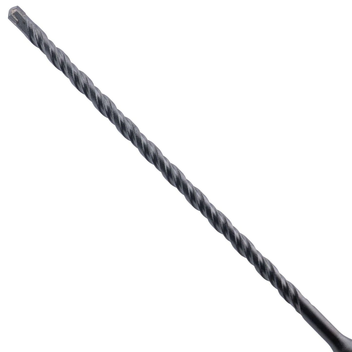 2pcs SDS Plus Hammer Drill Bits 6mm x 200mm Tungsten Cross Tip Impact Bits