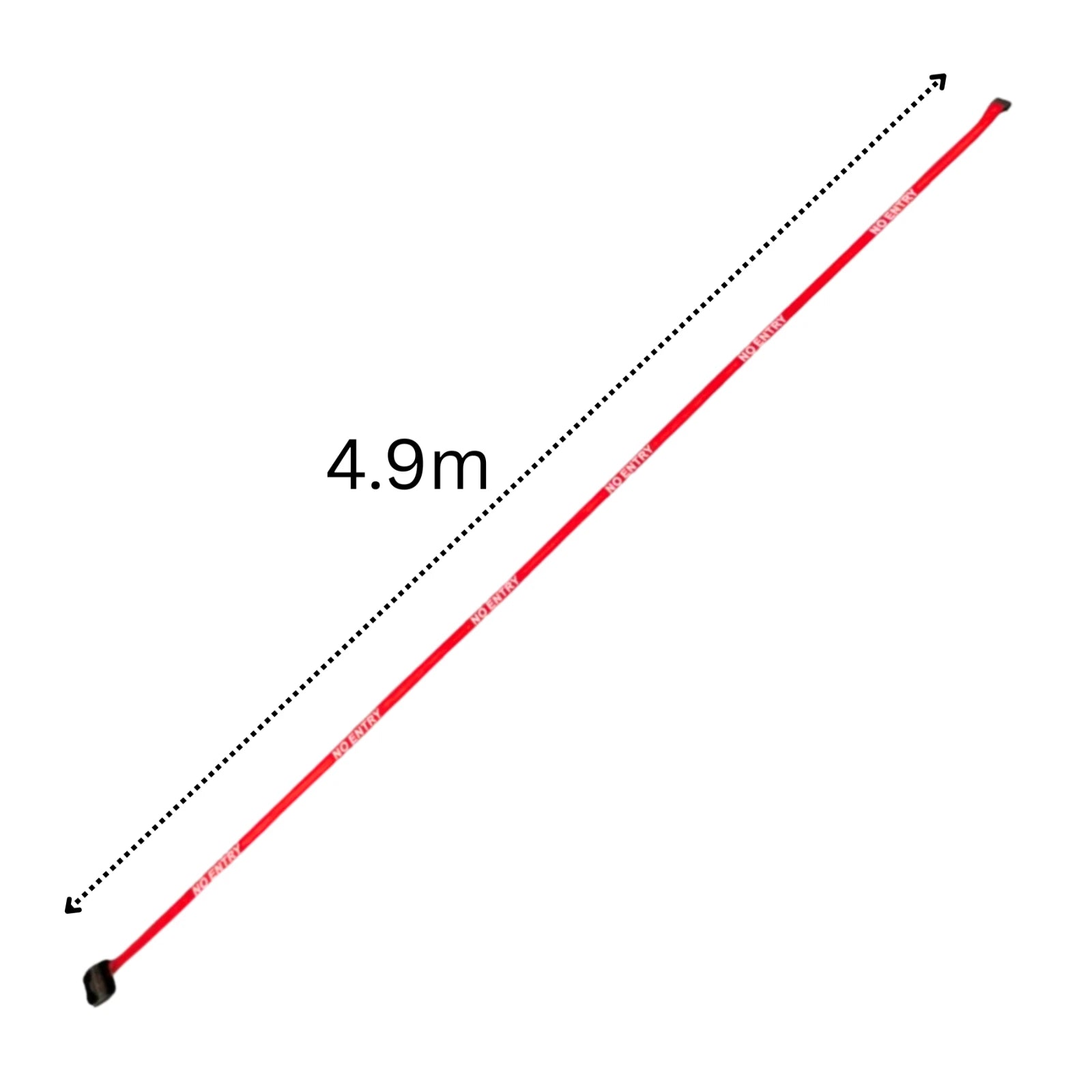 4.9m Wall Mounted Retractable NO ENTRY Barrier Belt Warehouse Factory Work Safe