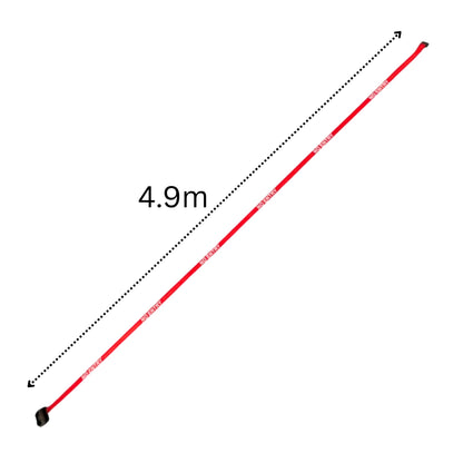 4.9m Wall Mounted Retractable NO ENTRY Barrier Belt Warehouse Factory Work Safe