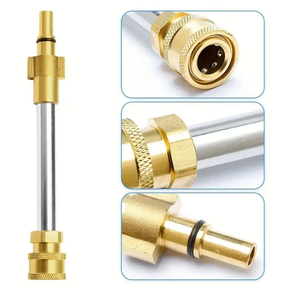 1/4" Quick Connect Brass Adapter for Bosch AQT Jet Pressure Washers Foam Lance