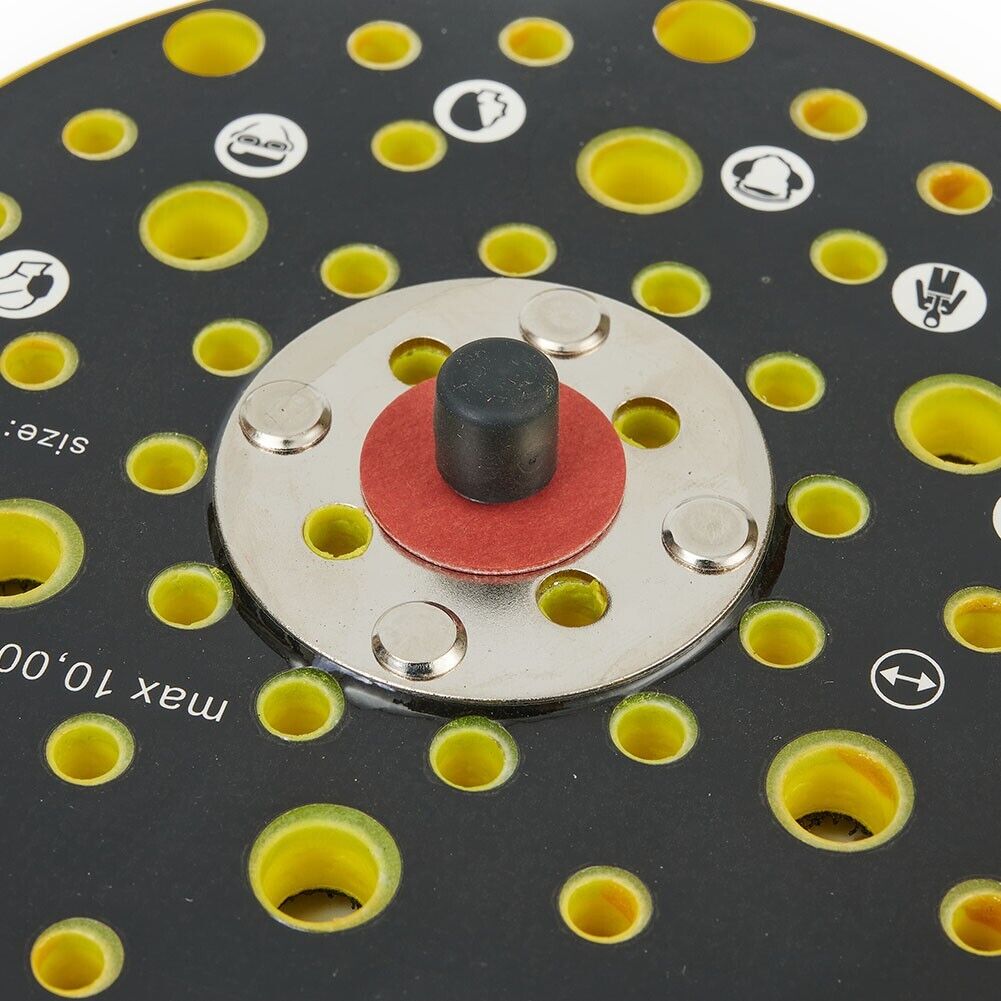 6" 150mm Replacement Polish Sanding Backing Pad 54 Holes for Mirka CEROS DEROS