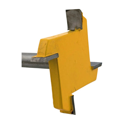 4-Wing 40mm Planing Spoilboard Surfacing Router Bit 1/4" Shank, 1/4" Cut Depth