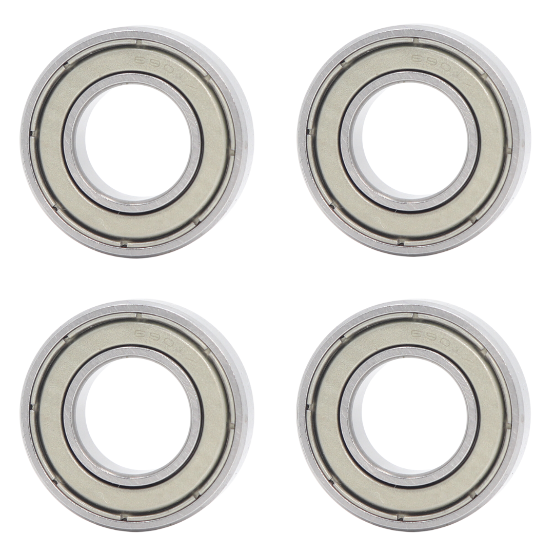 4 Pack of 6901Z Metal Shielded Thin Deep Groove Ball Bearing 12 x 24 x 6mm 1060901