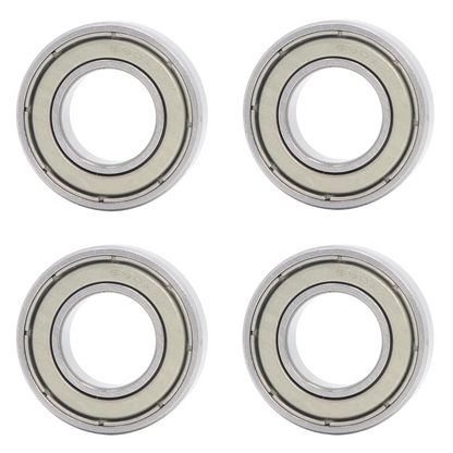 4 Pack of 6901Z Metal Shielded Thin Deep Groove Ball Bearing 12 x 24 x 6mm 1060901