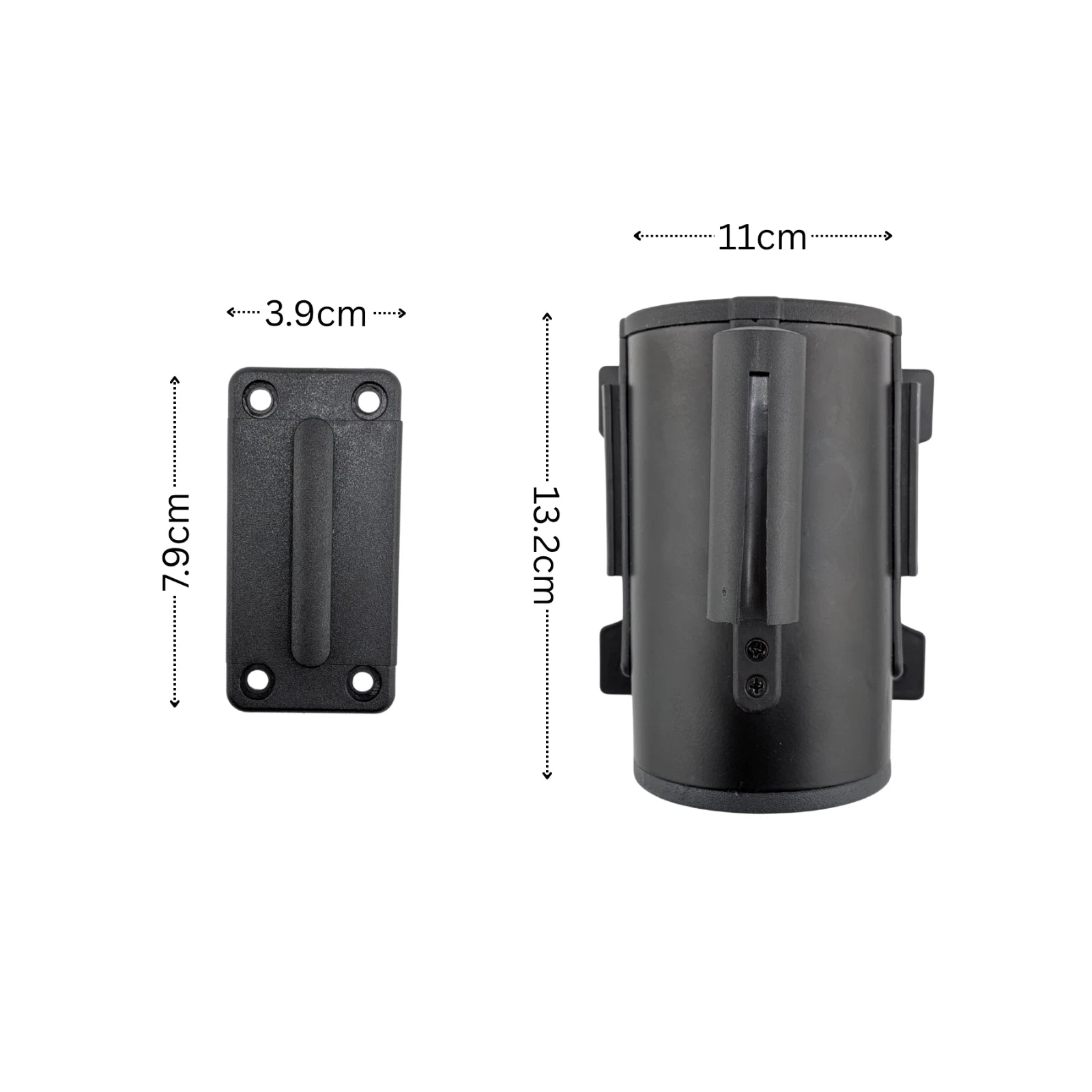 4.9m Wall Mounted Retractable NO ENTRY Barrier Belt Warehouse Factory Work Safe