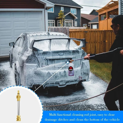 1/4" Quick Connect Brass Adapter for Bosch AQT Jet Pressure Washers Foam Lance