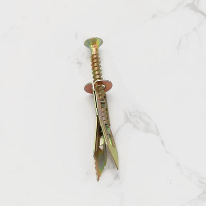 20 Sets Self-Drilling Anchors with Screws Set Drywall Anchor Expansion Dowels