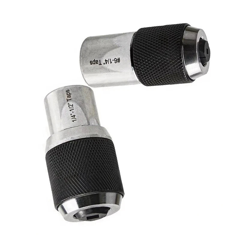 2pcs Adjustable Holder Jaws 3/8" Drive Tools for 3-12mm Tap Reamer Extractors