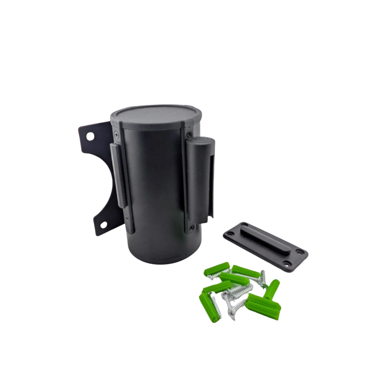 4.9m Wall Mounted Retractable NO ENTRY Barrier Belt Warehouse Factory Work Safe