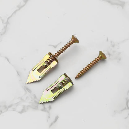 20 Sets Self-Drilling Anchors with Screws Set Drywall Anchor Expansion Dowels