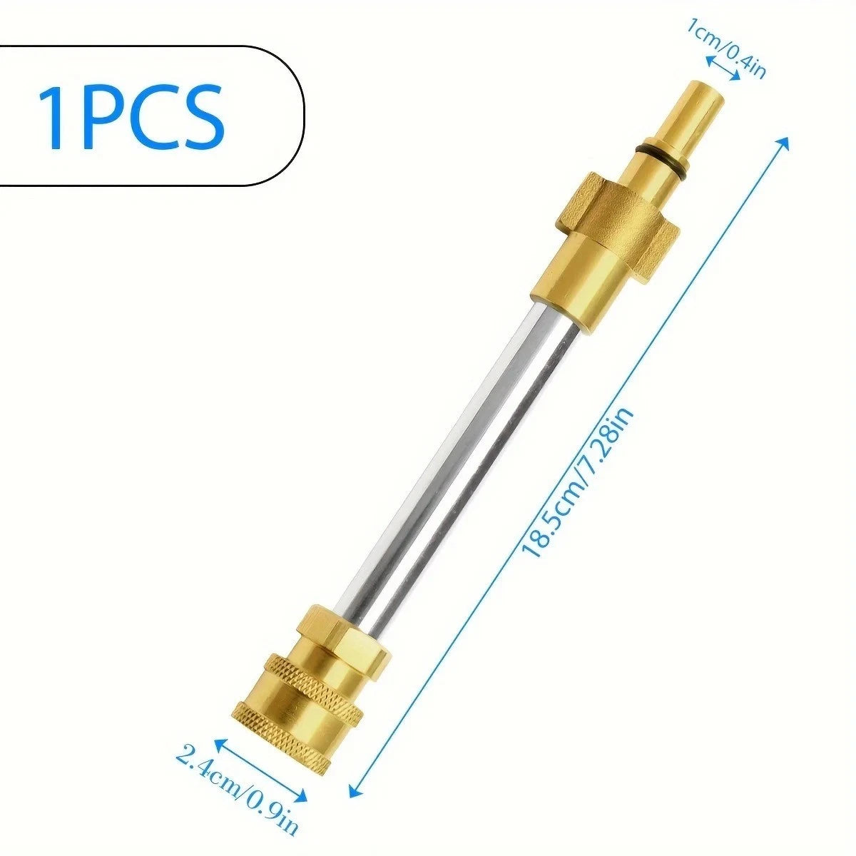 1/4" Quick Connect Brass Adapter for Bosch AQT Jet Pressure Washers Foam Lance