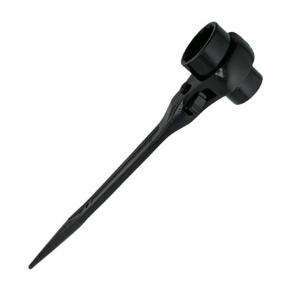 19 x 24mm Hexagon Scaffold Podger Ratchet Spanner Ratcheting Socket Wrench Tool