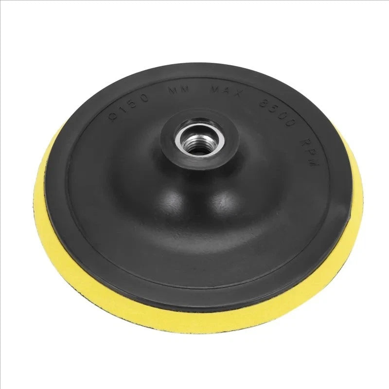 6" 150mm Hook & Loop Backing Pad M14 Thread for Orbital Sander Polisher Drill