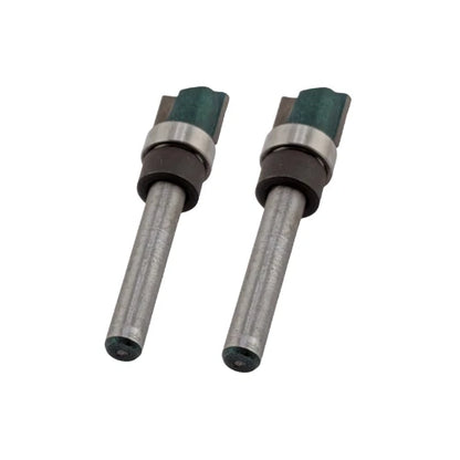 2pcs Flush Trim Pattern Router Bits 1/4" Shank, 1/2" Diameter, 11.9mm Cut Length