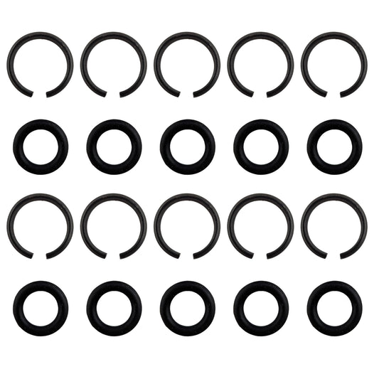 10 sets replacement wrench ring clips with O-rings for 1/2 inch impact wrench