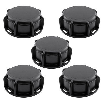 5 pack IBC tank blanking end caps S60X6, 60mm, plastic