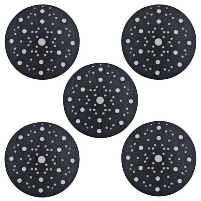 5 pack 5mm foam interface pad savers, 72 holes, for Mirka 8295600111
